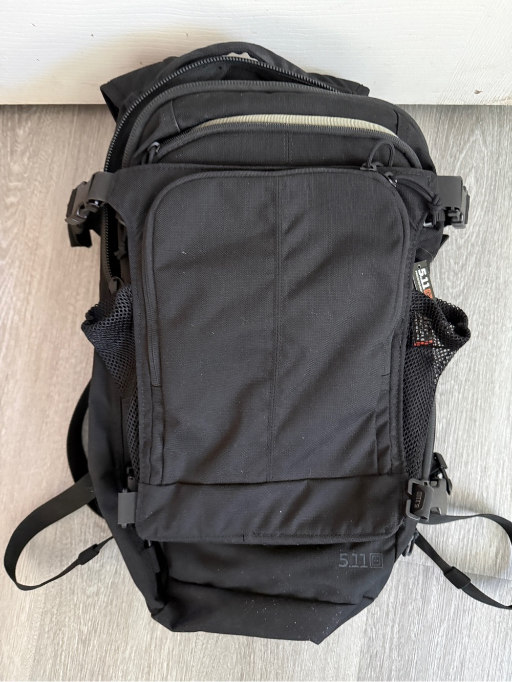 5.11 Tactical All Missions Pack 25L Black Backpack HEXGRID Laptop Travel Hiking - Picture 16 of 16